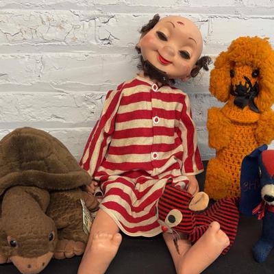 “Zack The Sack” Doll, Crocheted Poodle Bottle Cover + More