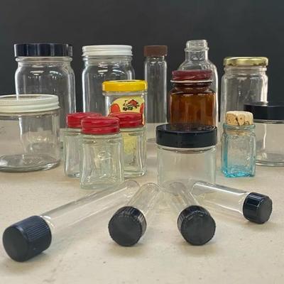 Vintage Glass Jar Collection 