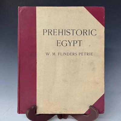 First Edition 1920 Prehistoric Egypt by W.M. Flinders Petrie