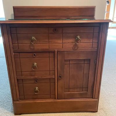 Sale Photo Thumbnail #2: Wooden Cabinet 