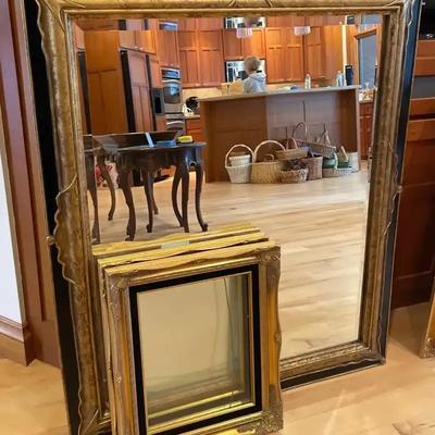 Sale Photo Thumbnail #27: Large Mirror / Frame Lot 