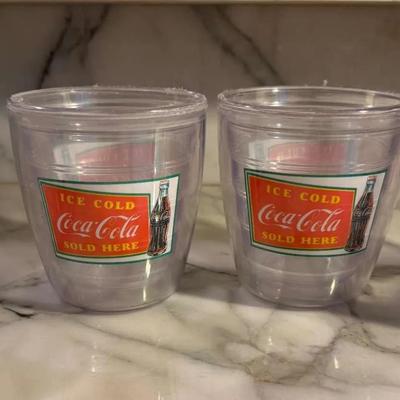 Vintage Coca-Cola Cups & Coca-Cola Décor Lot 