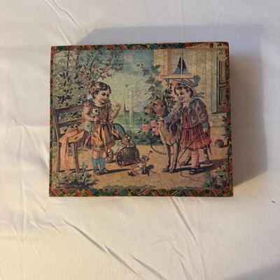 Antique Block Puzzle Set (Complete)