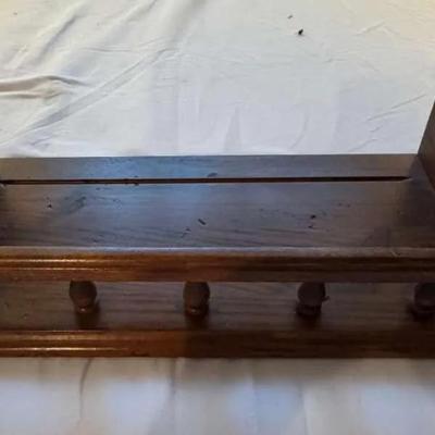 Four Ethan Allen Wall-Mounted Display Shelves