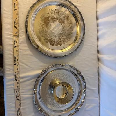 Silver Plated Serving Trays