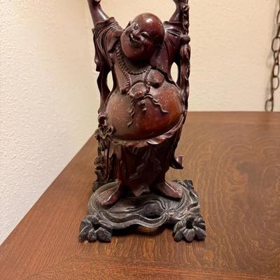 Carved Asian Statue 