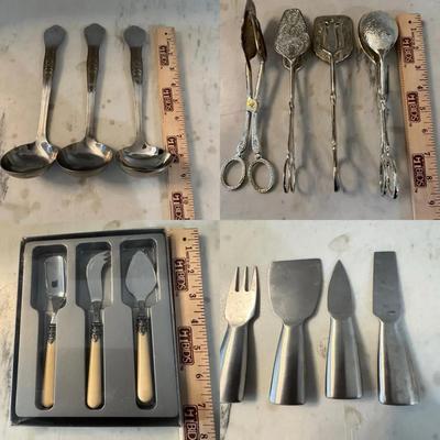 Vintage Serving Tongs, Ladles, Misc