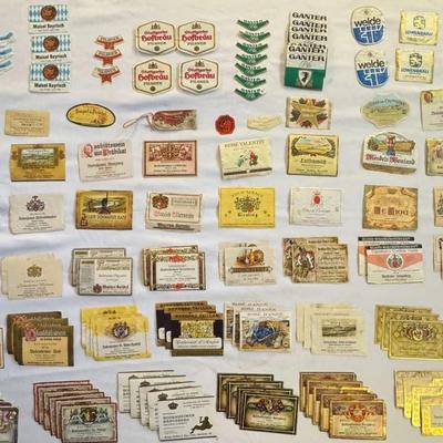Vintage German Wine Labels (Assorted)
