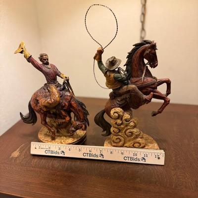 Vintage Cowboy Bookends
