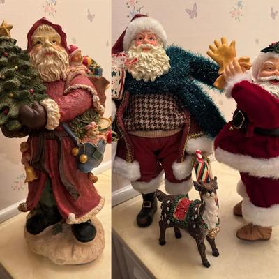 3 Santa Collectibles