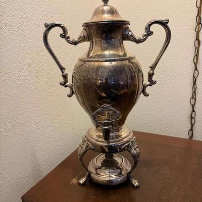 Silver Plated Dispenser 