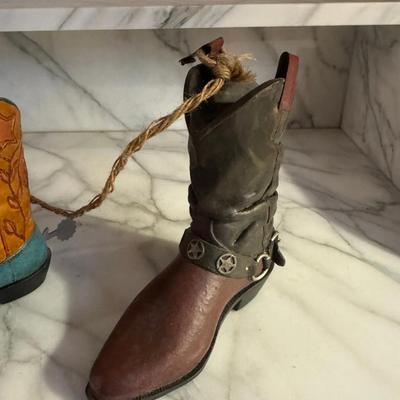 Collection of Boot Decor