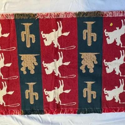Collection of Texas & Southwest Themed Blankets (6 pieces)