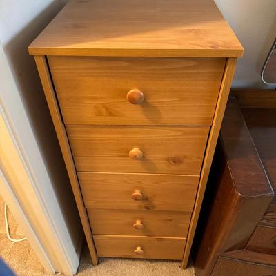 Pine Chest of Drawers (5-Drawer)