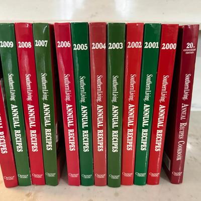 12-Southern Living Cookbooks
