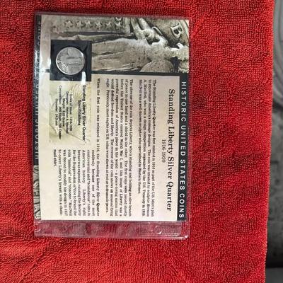 Standing Liberty Silver Quarter And Kennedy Half Dollar