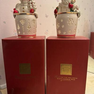 Lenox “For the Holidays / Hosting the Holidays” Candle Hugs (with boxes)