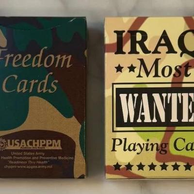 Military-Themed Playing Cards (Set of 2 Decks)