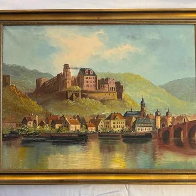 Heidelberg Castle and the Old Bridge (Alte Brücke)