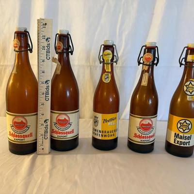 Vintage German Beer Bottles