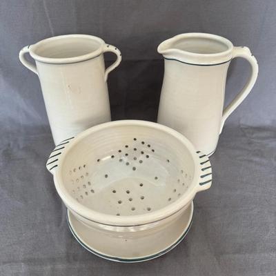 Dos Rios Ceramic Pottery (Set of 3)