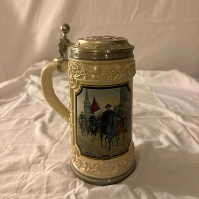 Confederate Theme Beer Stein