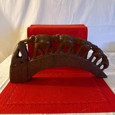 Seven Elephants Crossing Bridge”