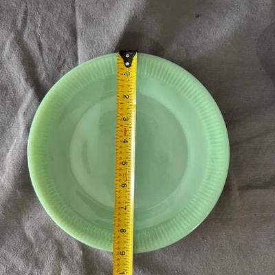 Vintage Fire King Jadeite 9" Plates (Set of 4)