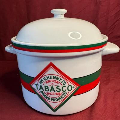 Tabasco McIlhenny Company Stoneware Crock with Lid – Brand Products”