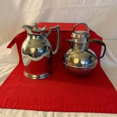 2-Vintage Silver-plated Jug Collection