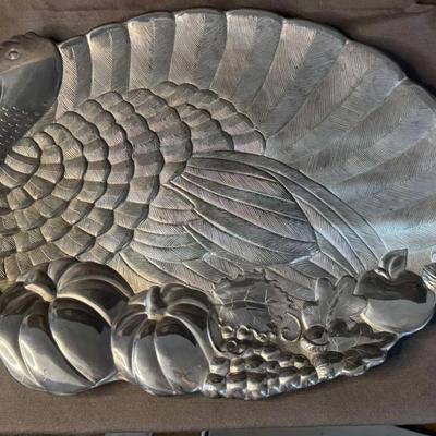 Antique Gorham 1831 Turkey Platter 24" x 16 1/2" x 1 1/4" 