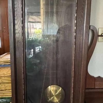Antique German Grandfather Clock