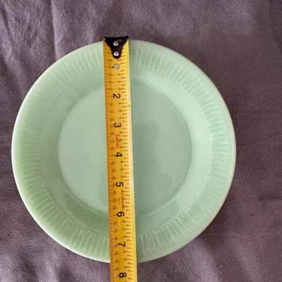 Vintage Fire King Jadeite 7 3/4”Plates (Set of 4)