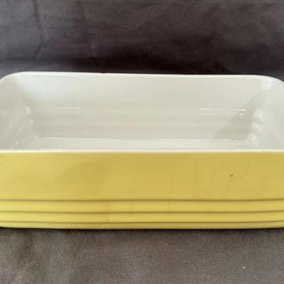 Vintage Hall for Westinghouse Canary Yellow Dishes (Set of 3)