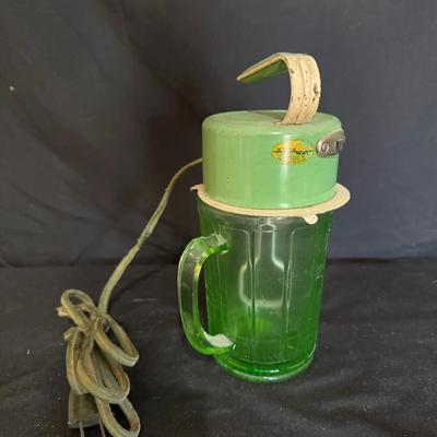 Uranium Glass Electric Mixer