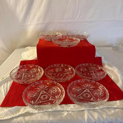 Set Of 8 Small Serving Dishes 