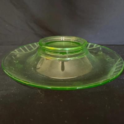 Uranium Glass Platter