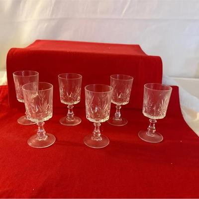 These are small stemmed cordial / liqueur glasses