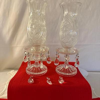 Crystal Candle Holders 