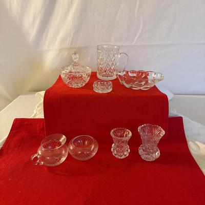 Mixed Lot Of Crystal And Glassware 