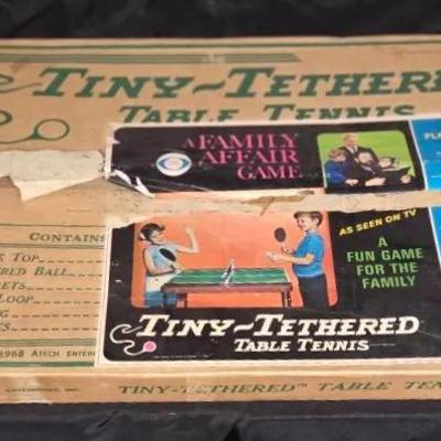 Vintage Games: Tiny Tethered Table Tennis
