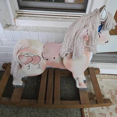 Vintage Rocking Horse