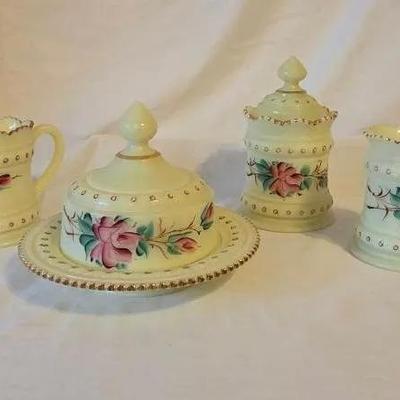 Vintage Heisey Custard Glass