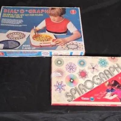 Vintage Toy: Spirograph / Dial-o-graphic Art Kits