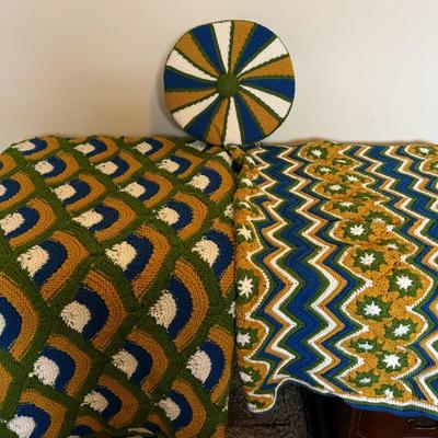 Handmade Blankets And Matching Pillow