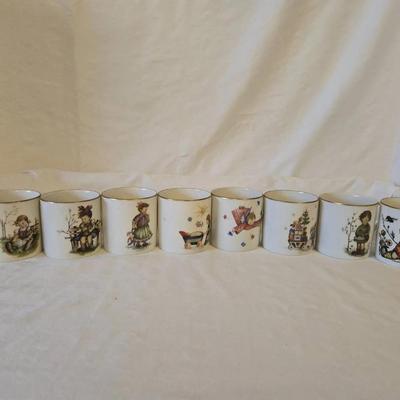 Vintage Children's Cups 1974, 1976, 1978 - 1984