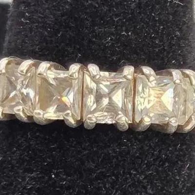 5 Stone 925 Silver Ring