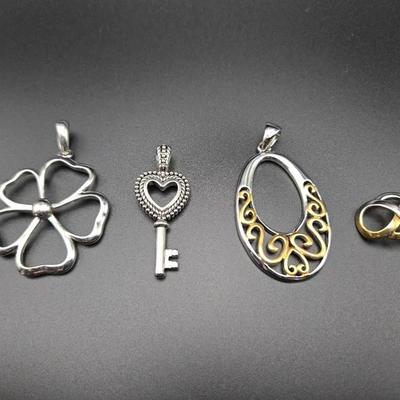 Lia Sophia And Unmarked Pendants (4)