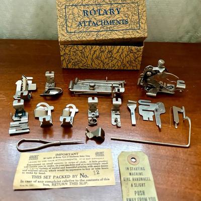 Vintage Rotary Attachments