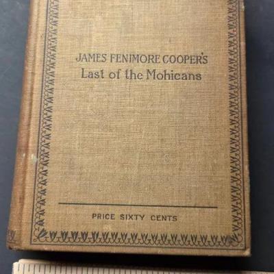 Antique Book: Last Of The Mohicans Book - 1896